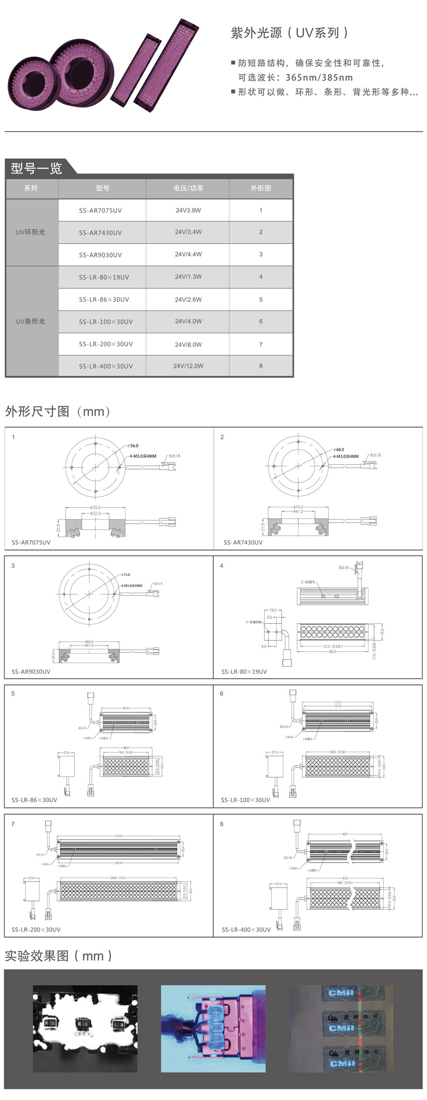 紫外光源（UV系列）